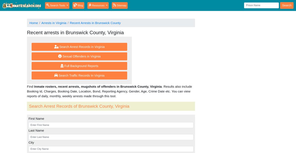 Preview of allinmates.org