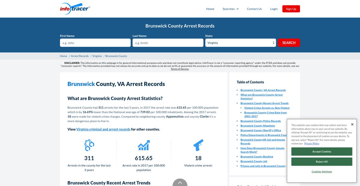 Preview of infotracer.com