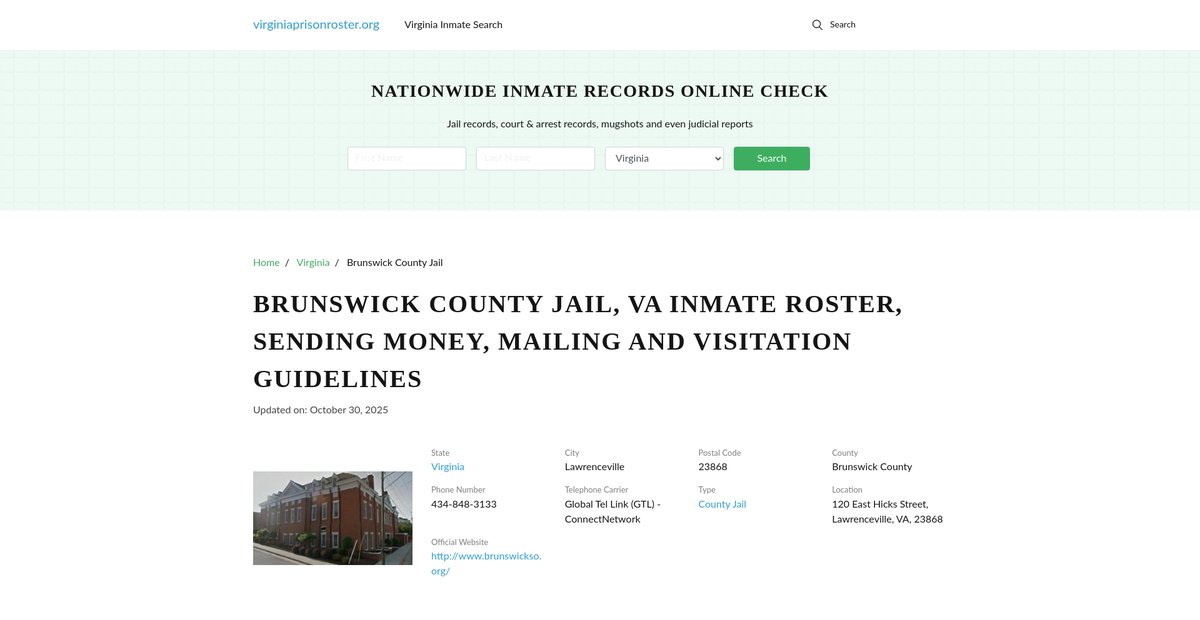 Preview of virginiaprisonroster.org
