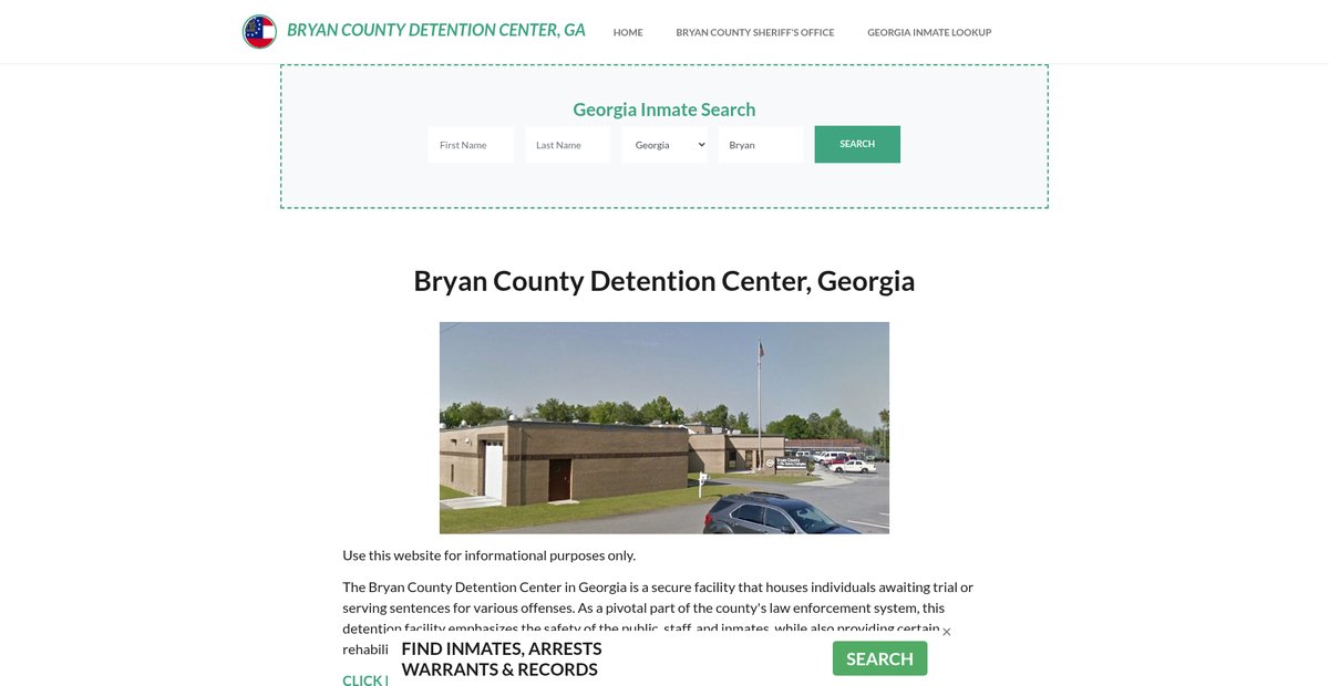 Preview of bryancountydetentionga.org