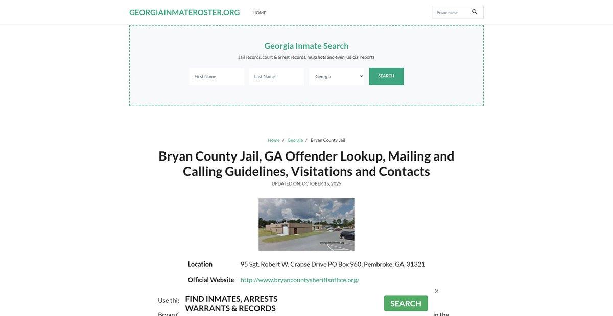 Preview of georgiainmateroster.org