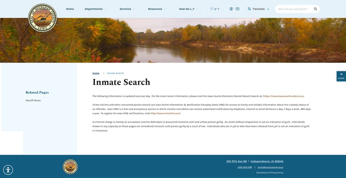 Preview of buchanancounty.iowa.gov