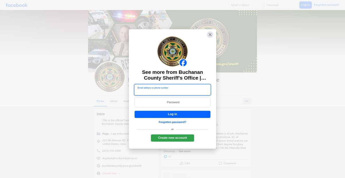 Preview of facebook.com