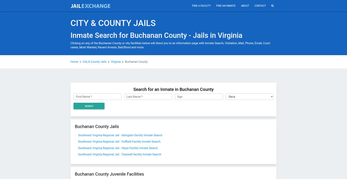 Preview of jailexchange.com