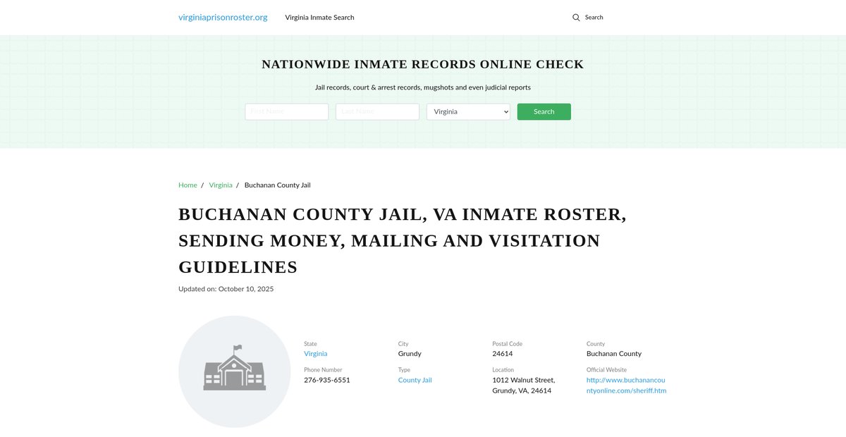Preview of virginiaprisonroster.org