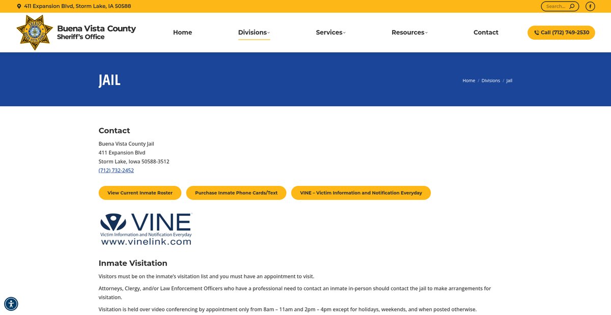 Preview of bvsheriff.com