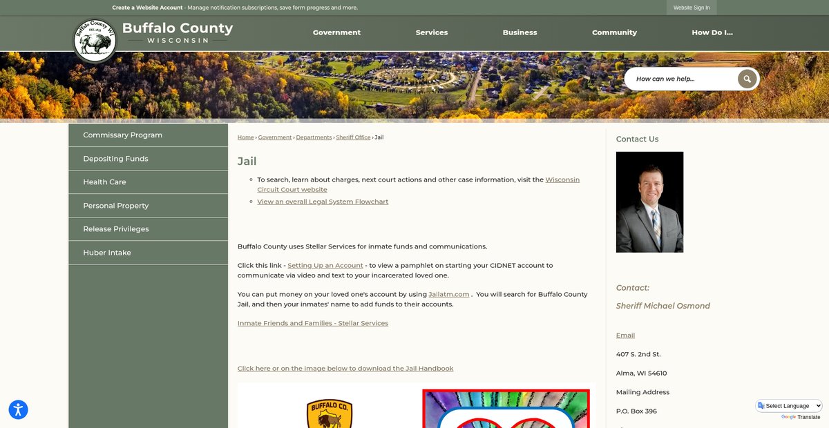 Preview of buffalocountywi.gov