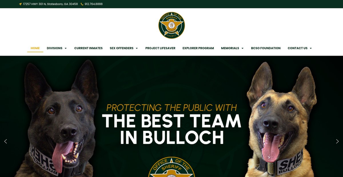 Preview of bullochsheriff.com
