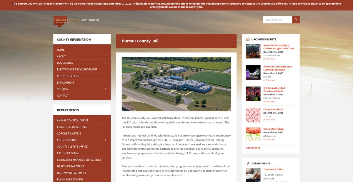 Preview of bureaucounty-il.gov