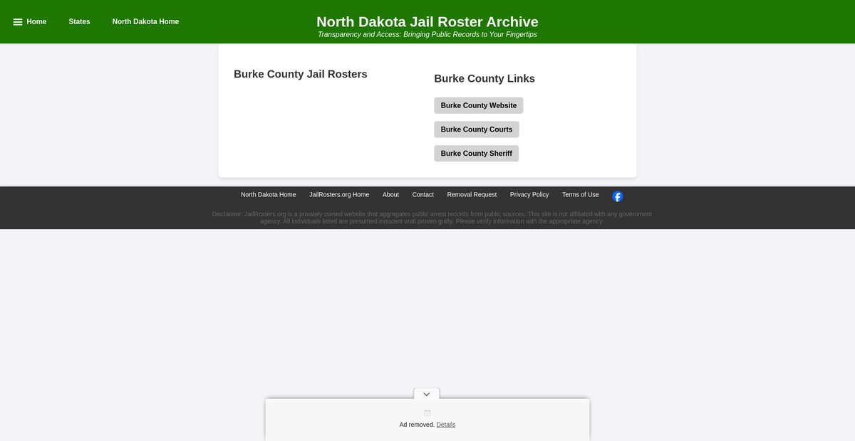 Preview of jailrosters.org
