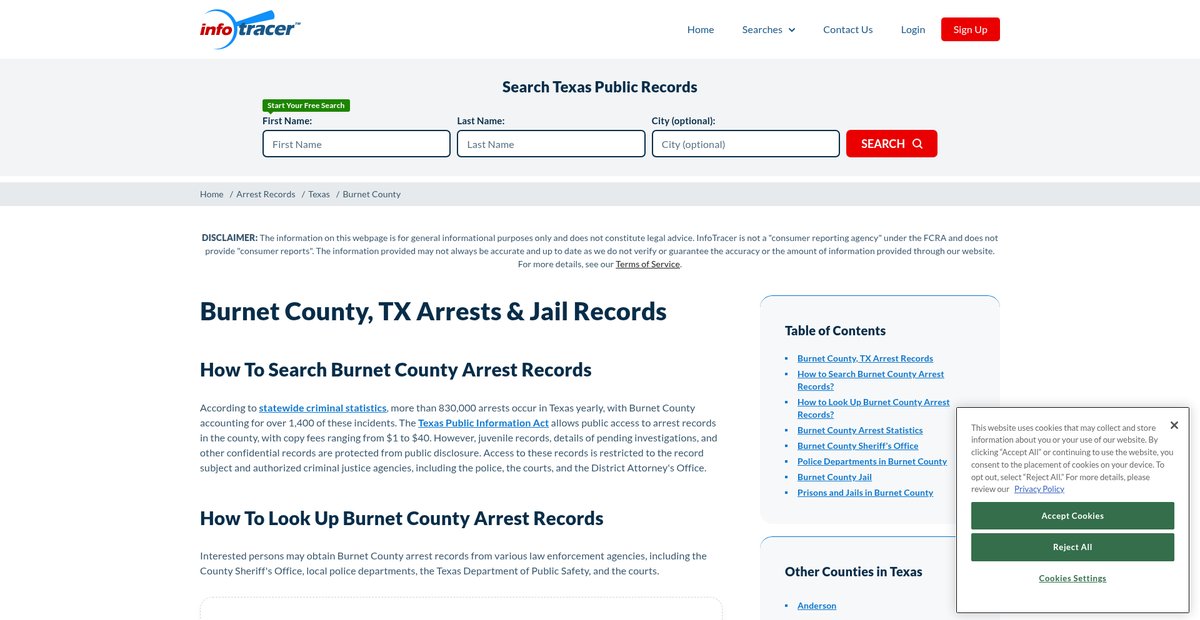 Preview of infotracer.com