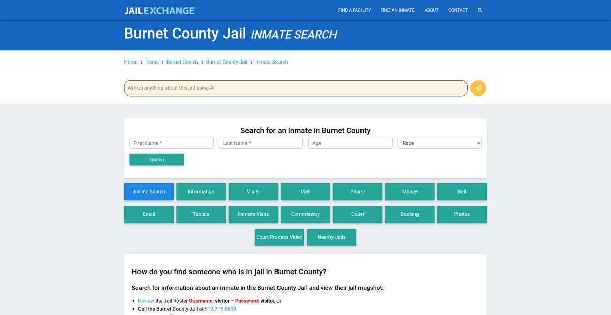 Preview of jailexchange.com