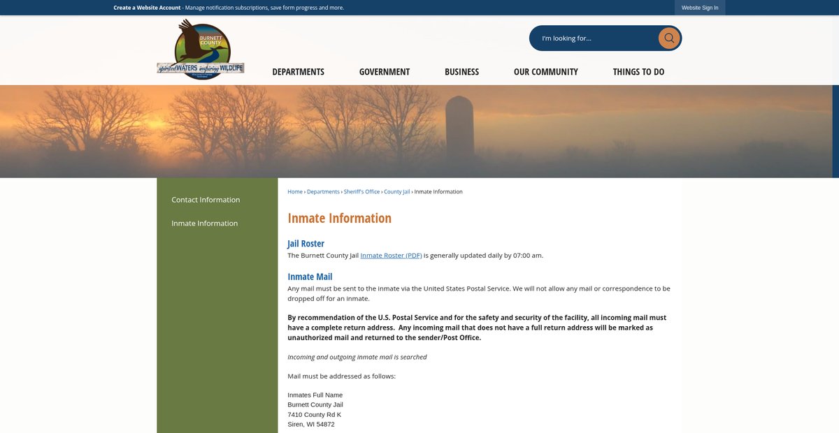 Preview of burnettcountywi.gov