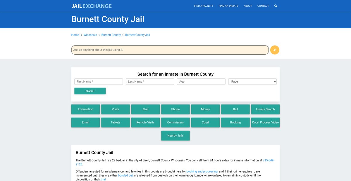 Preview of jailexchange.com