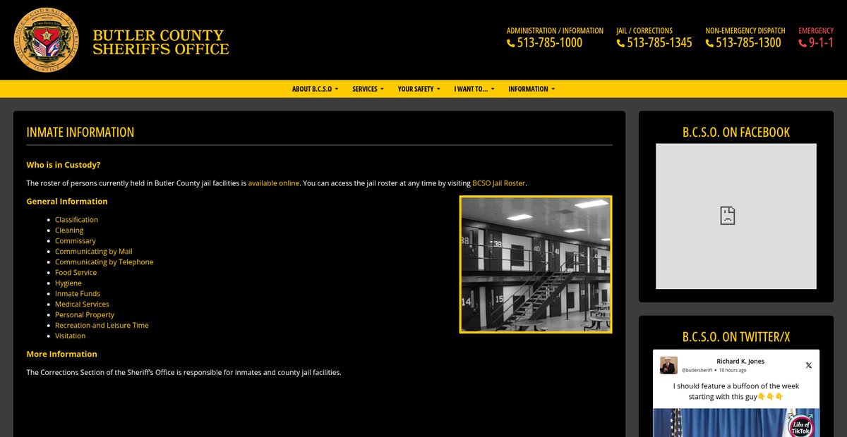 Preview of butlersheriff.org