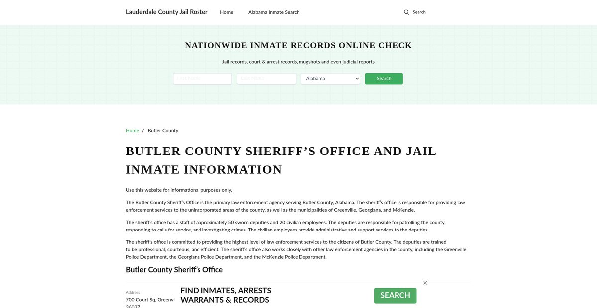 Preview of lauderdalecountyonline.com