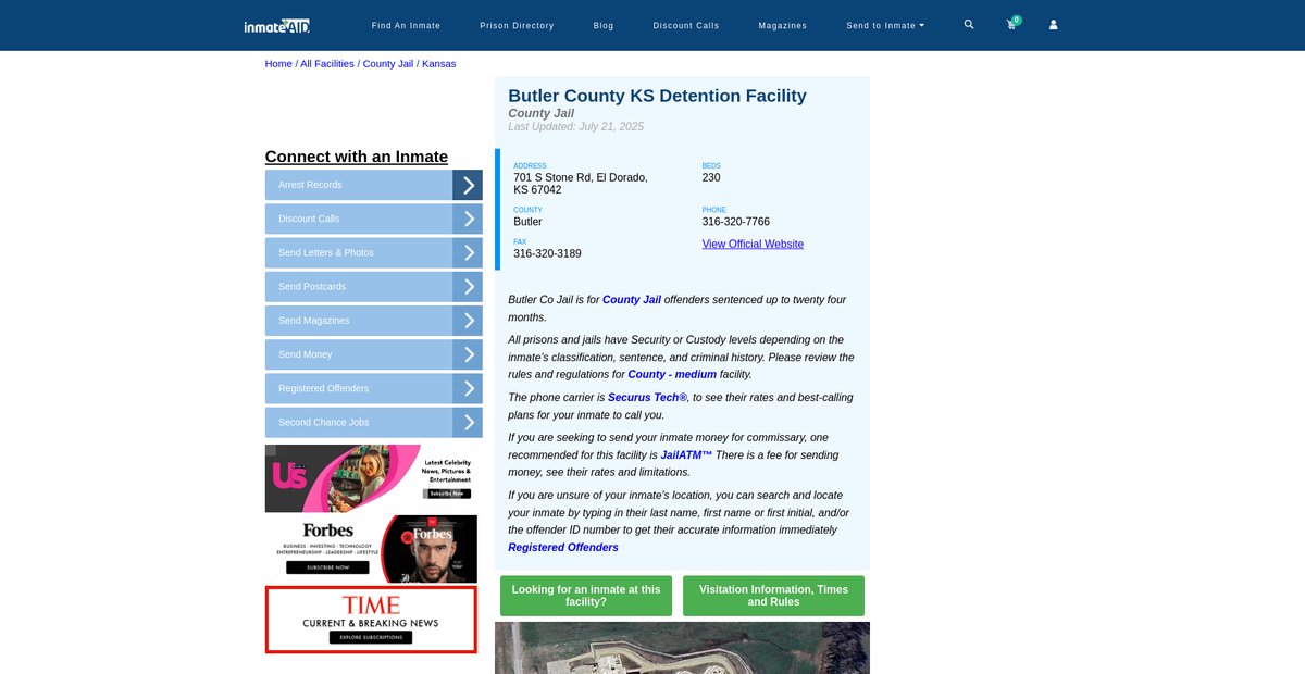 Preview of inmateaid.com