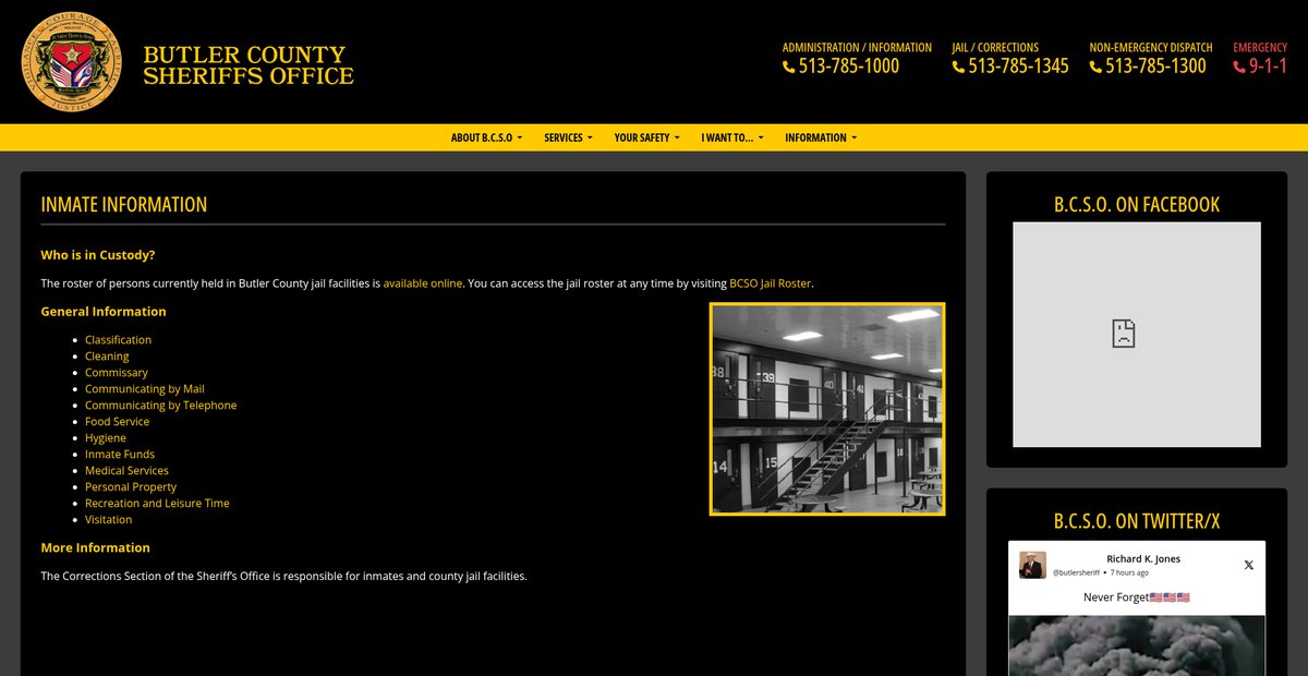 Preview of butlersheriff.org