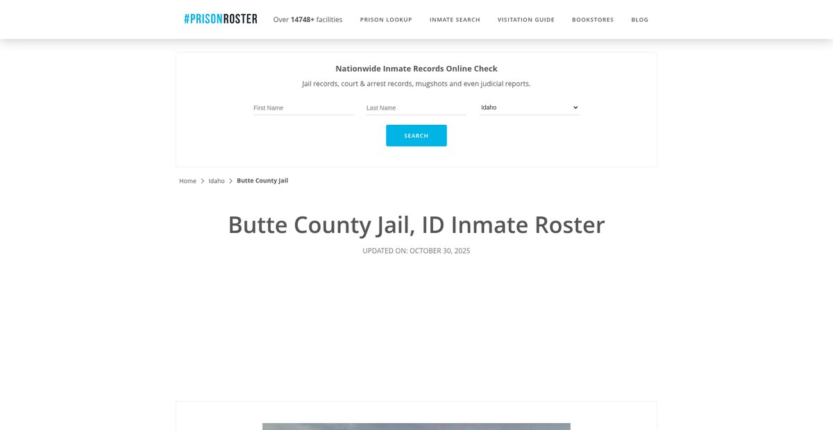 Preview of prisonroster.com