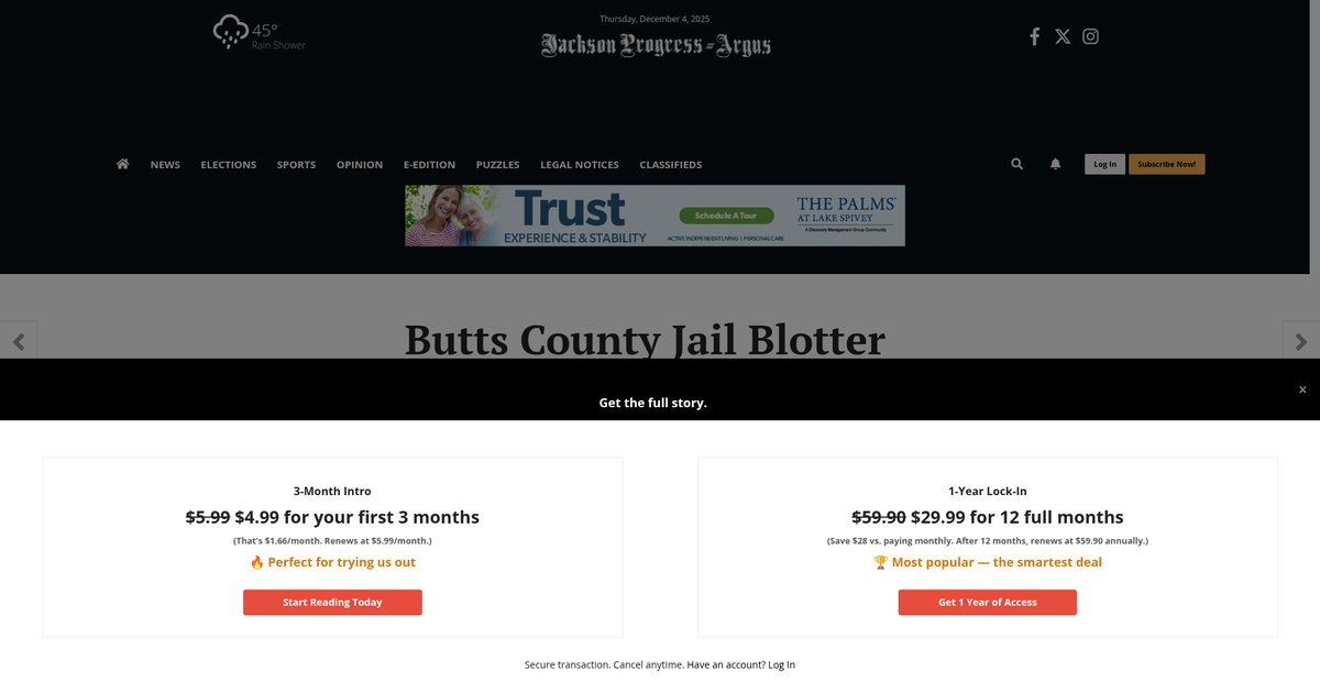 Preview of jacksonprogress-argus.com