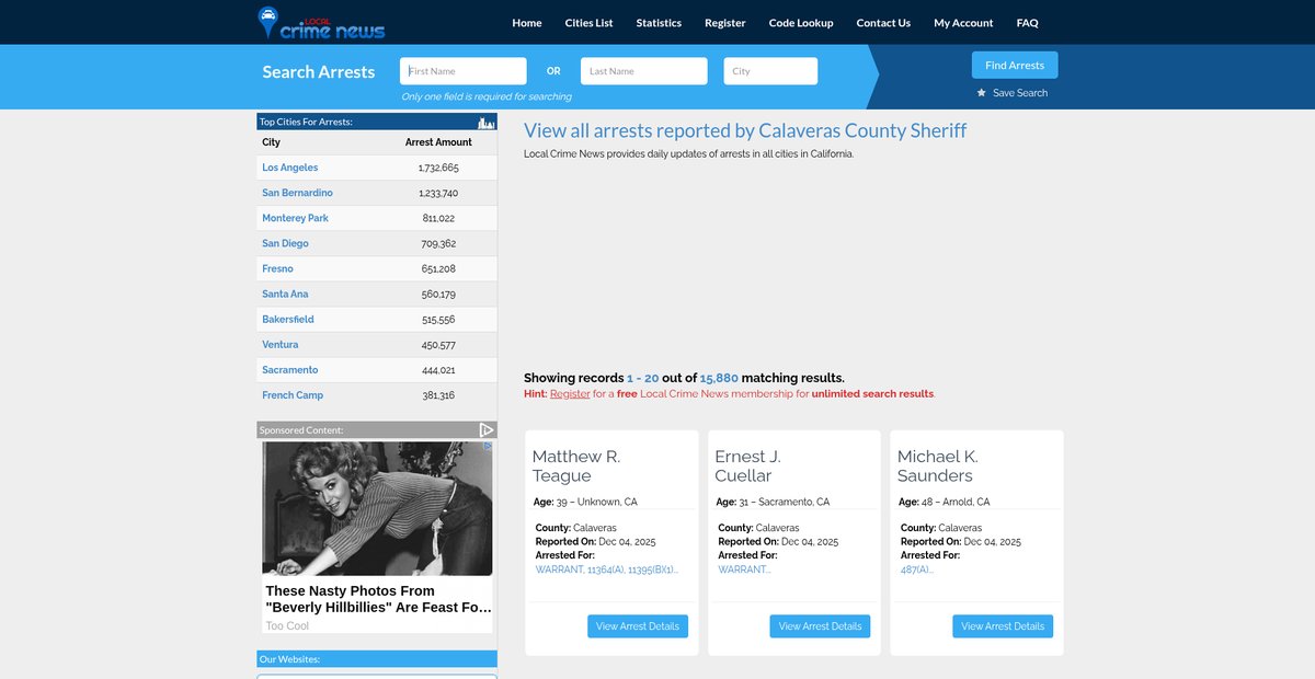 Preview of localcrimenews.com