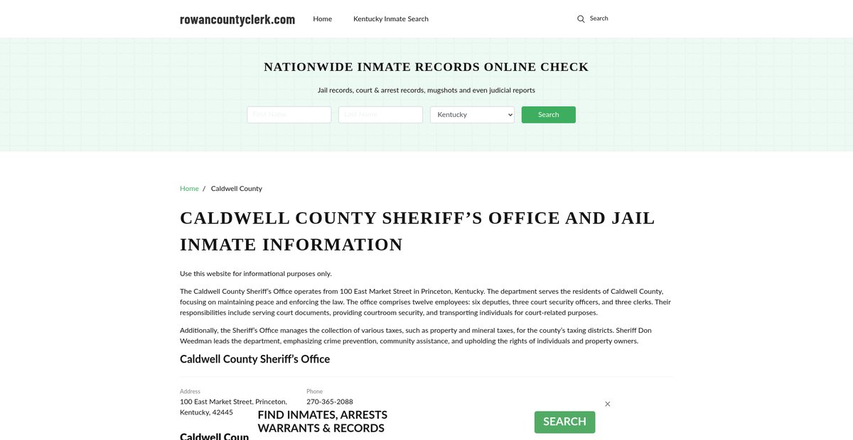 Preview of rowancountyclerk.com