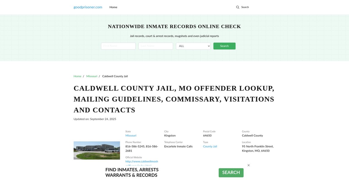 Preview of goodprisoner.com