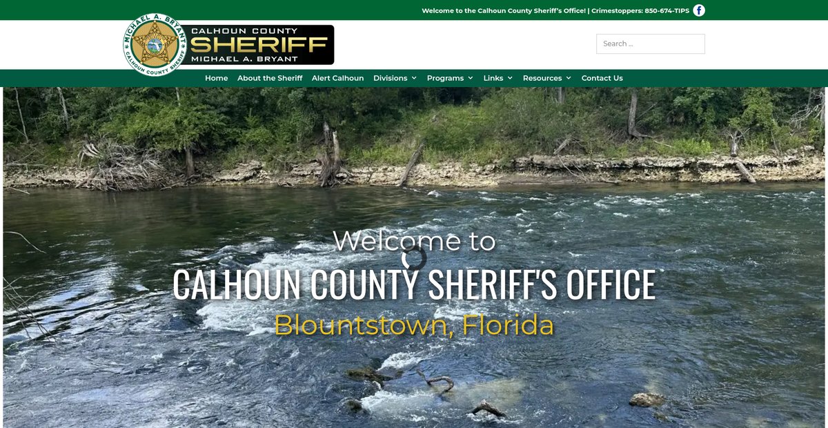 Preview of calhounsheriff.com