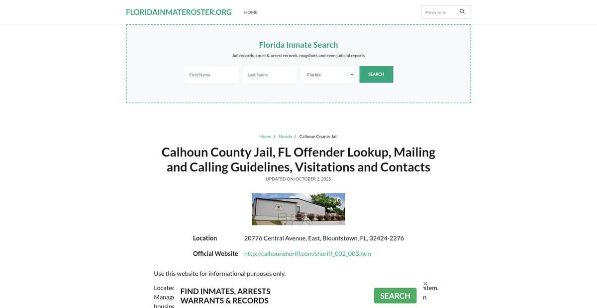 Preview of floridainmateroster.org