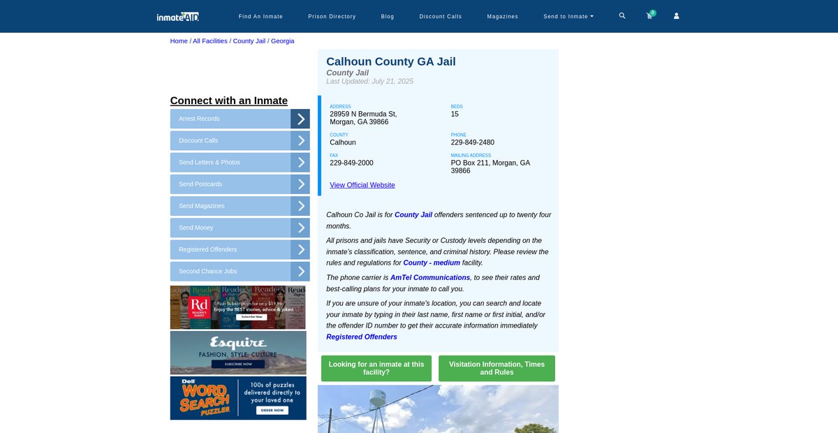 Preview of inmateaid.com