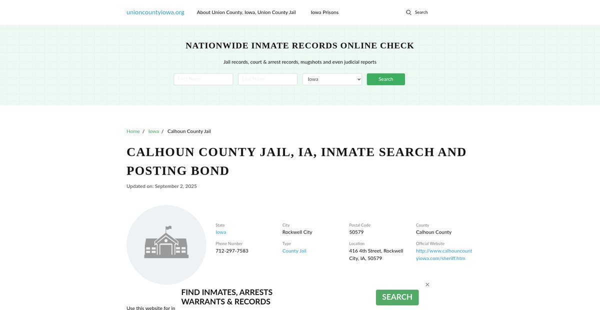 Preview of unioncountyiowa.org