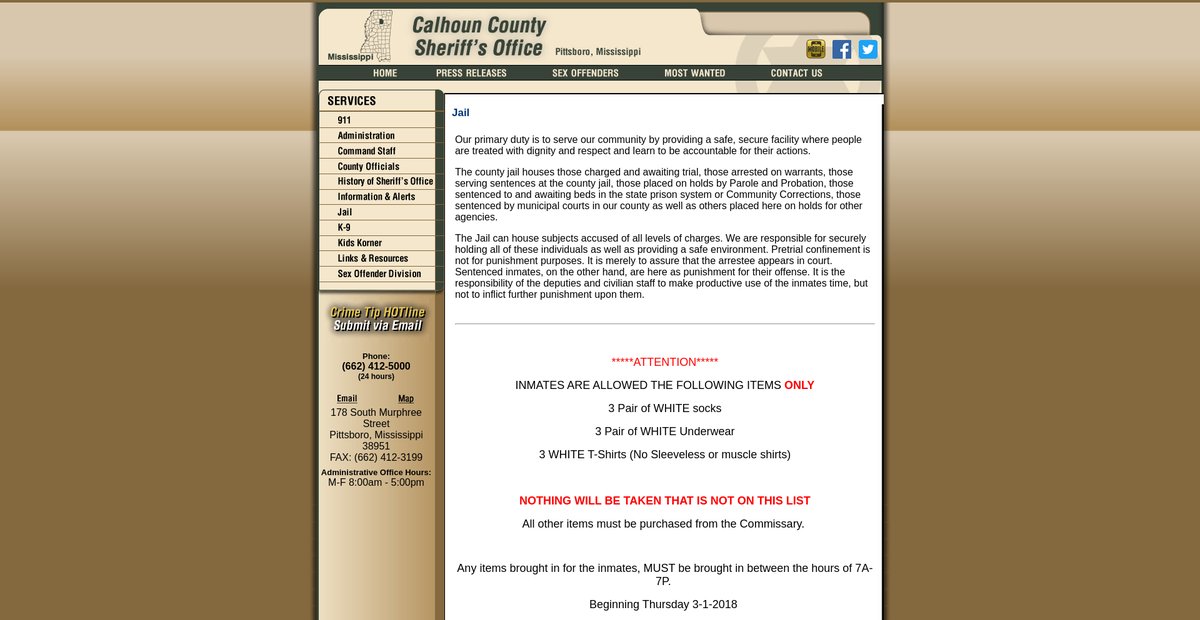 Preview of calhounso.org