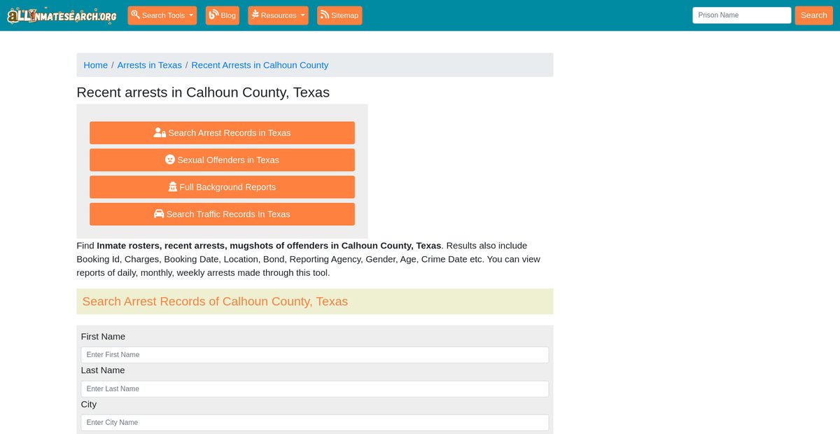 Preview of allinmates.net