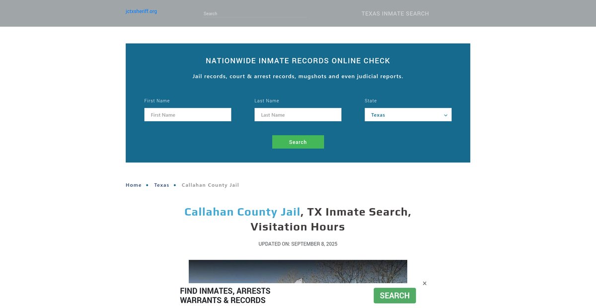 Preview of jctxsheriff.org