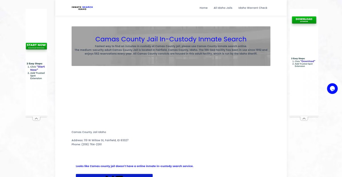 Preview of inmatesearchidaho.com