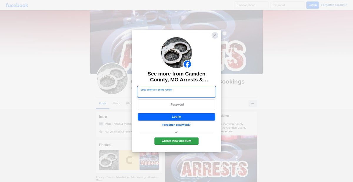 Preview of facebook.com