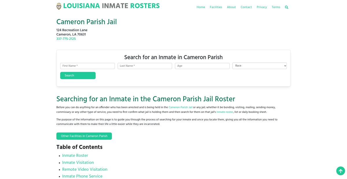 Preview of louisianainmaterosters.org