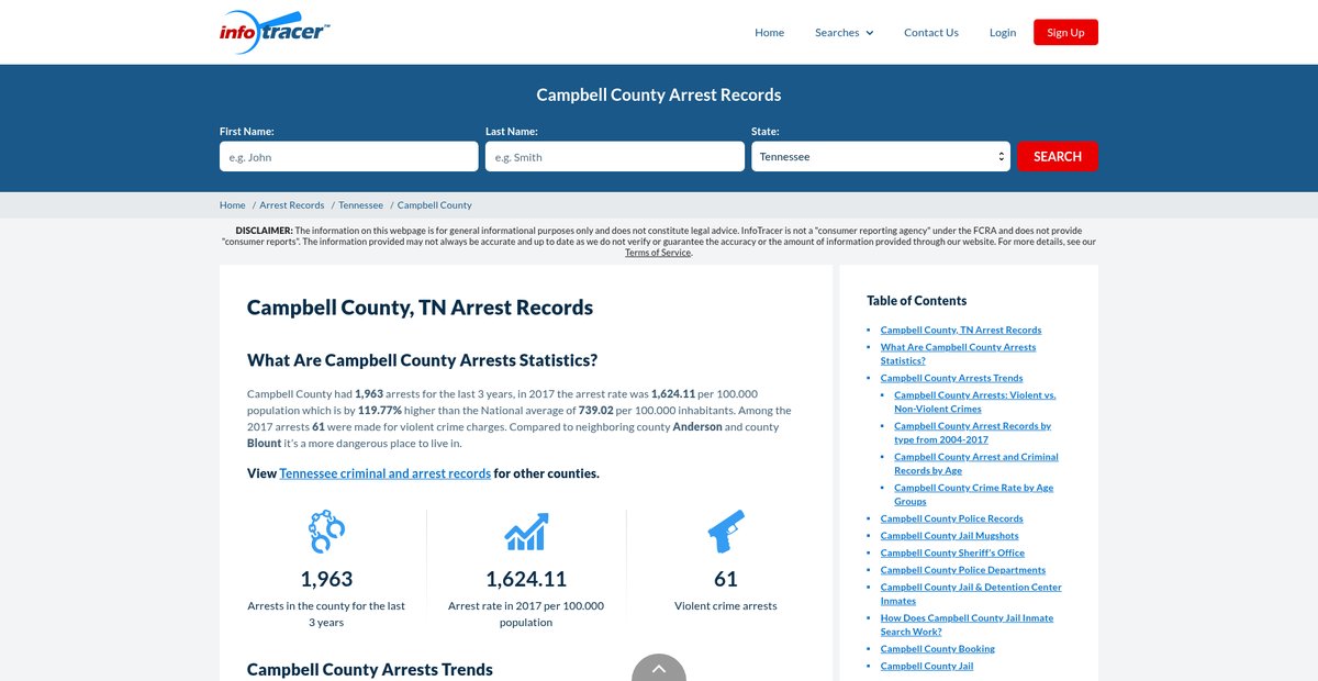 Preview of infotracer.com