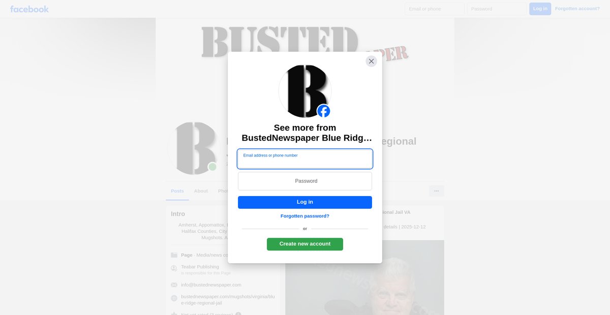 Preview of facebook.com