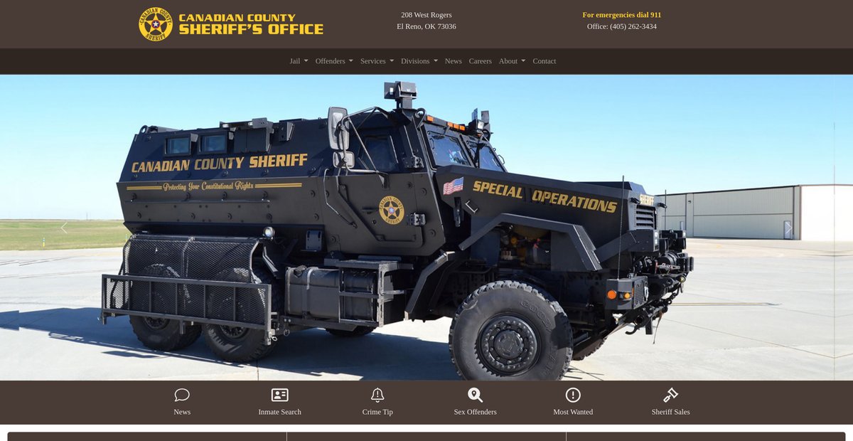 Preview of ccsheriff.net