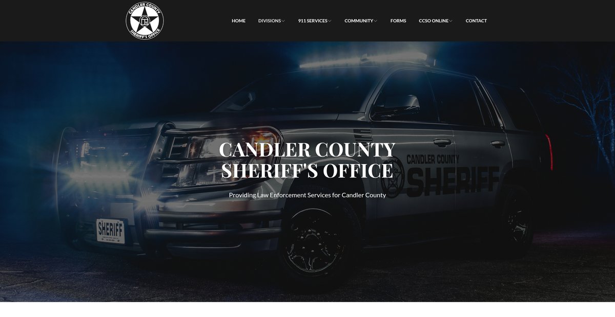 Preview of candlersheriff.com