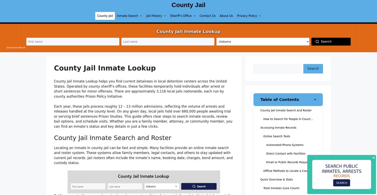 Preview of cape-girardeau.countyjail.org