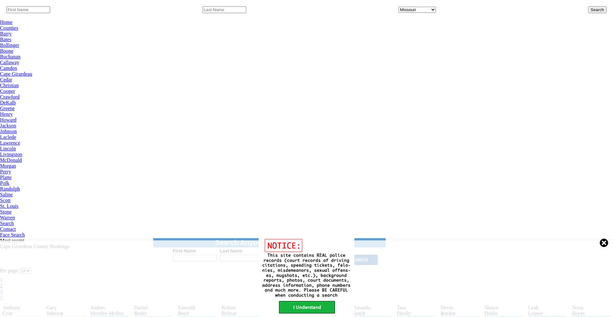 Preview of missouri.arrests.org