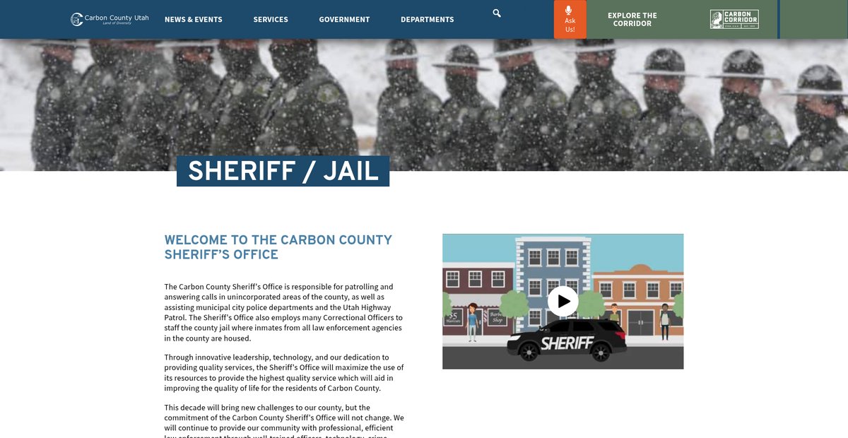 Preview of carbon.utah.gov