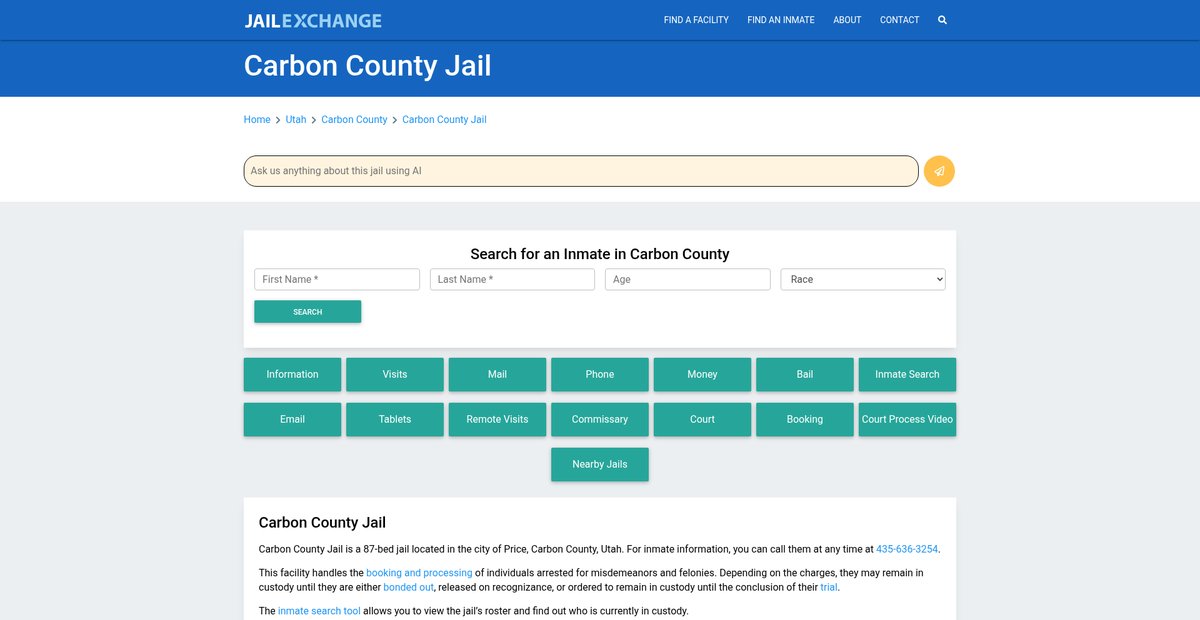 Preview of jailexchange.com