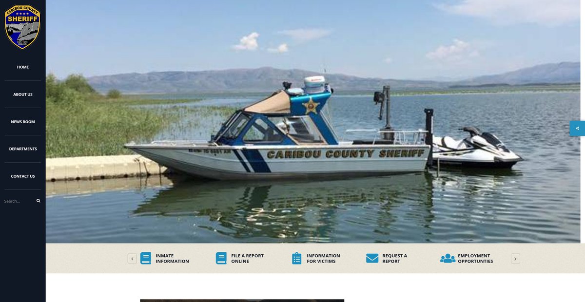 Preview of caribousheriff.com