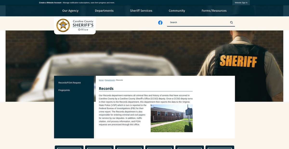 Preview of carolinesheriff.org