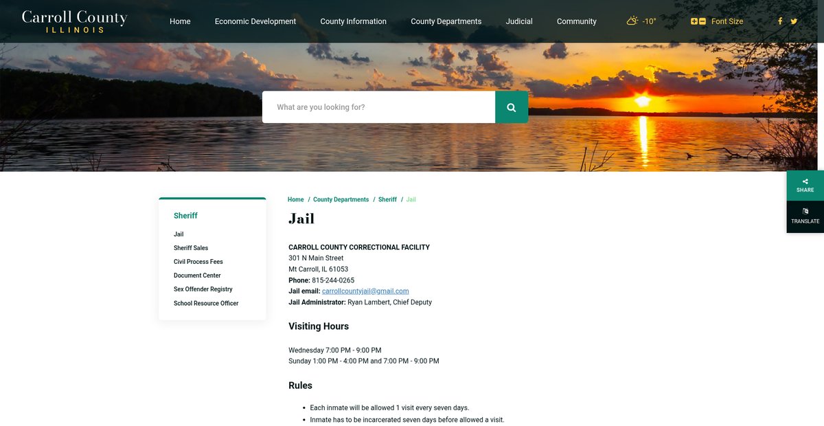 Preview of carrollcountyil.gov