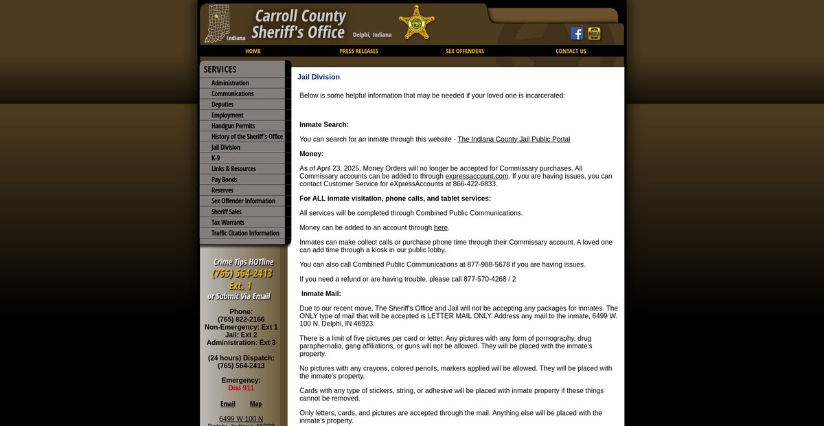 Preview of cacoshrf.com