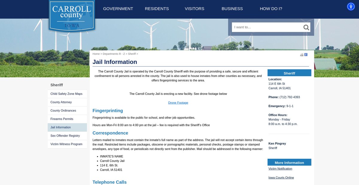 Preview of carrollcountyiowa.gov